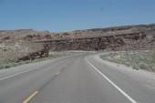 Basalt Rock Highway Cut